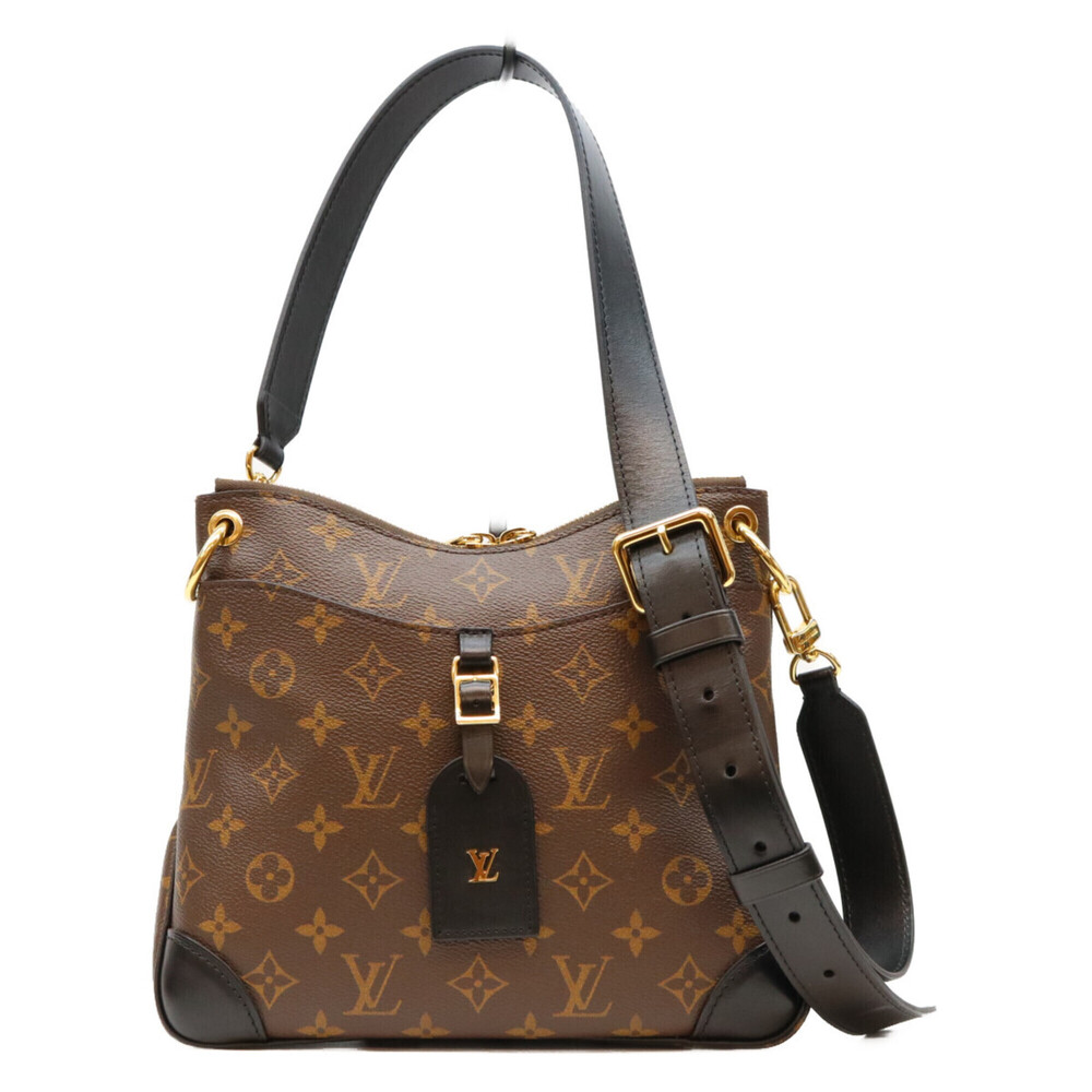 LOUIS VUITTON Louis Vuitton 2020 M45353 Monogram Noir Odeon NM PM Shoulder Ba...